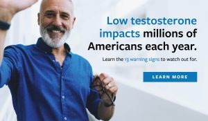 Low testosterone impacts millions of Americans each year.